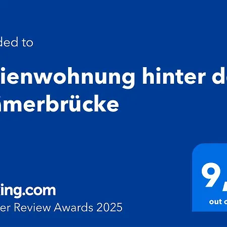 Hinter Der Kraemerbruecke Erfurt